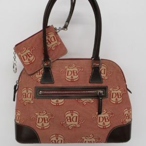 SOLD !!!!Dooney and Bourke satchel & wristlet